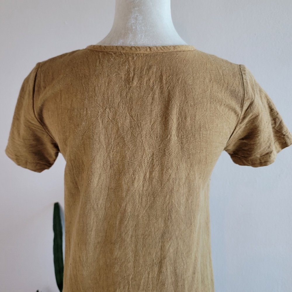 SOLD ❌️ 🎉HP VTG 90s R.J. & Co. Linen Blend Safari Dress - Picture 11 of 13